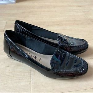 Anne Klein Black iFlex Patent Loafers